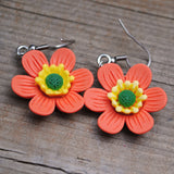 Layered blooming Flower earrings