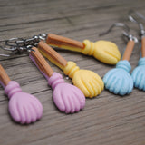 Busy Busy Broomsticks earrings