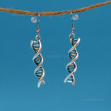 DNA Strand earrings