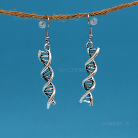 DNA Strand earrings