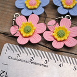 Layered blooming Flower earrings