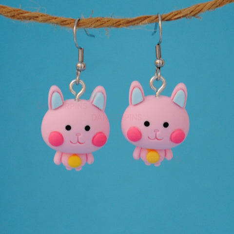 Bubblegum Candy Cats earrings