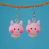 Bubblegum Candy Cats earrings