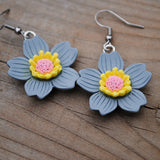 Layered Sakura blossom Flower earrings