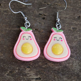 Colorful & Cute Avocado earrings