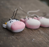 Moo Cow heads earrings :)