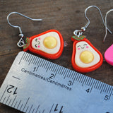 Colorful & Cute Avocado earrings