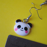 Cute Panda Head earrings