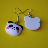 Cute Panda Head earrings