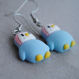 Gentle Pastel Penguin earrings