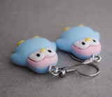 Gentle Pastel Penguin earrings