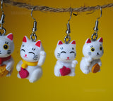 Lucky Cat earrings