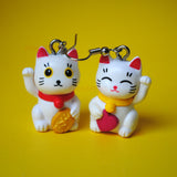 Lucky Cat earrings