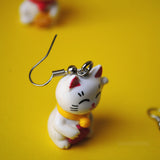 Lucky Cat earrings