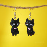 Black Cat earrings