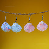 2 pairs of starry sea shells earrings