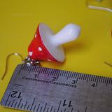 Large Fairytale Mushroom earrings - 6 colors!