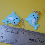 Chunky Narwhal Earrings