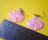 2 pairs of starry sea shells earrings