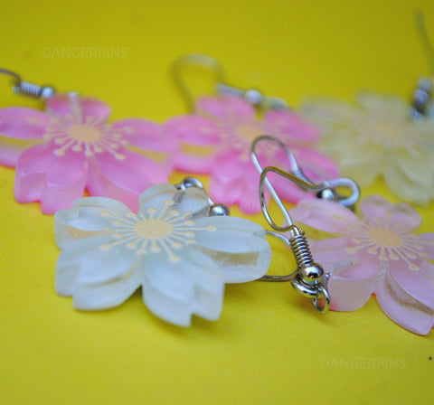 Cherry Blossom sparkles earrings