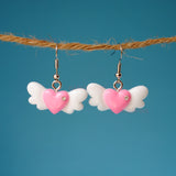 Winged Hearts earrings