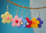 Simple Candy Flower earrings