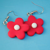 Simple Candy Flower earrings