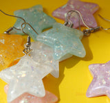 Star sparkle shards earrings