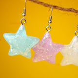 Star sparkle shards earrings