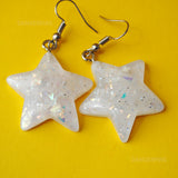 Star sparkle shards earrings