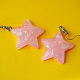 Star sparkle shards earrings