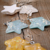 Star sparkle shards earrings