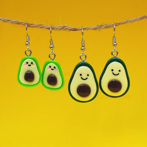 Cute Avocado earrings