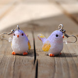 Happy Bright Birds earring