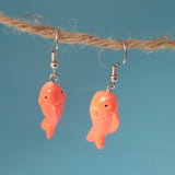 Goldfish earrings