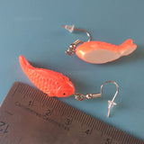 Goldfish earrings