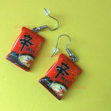 Ramen Noodle earrings