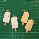 Speckled Ice lolly earrings