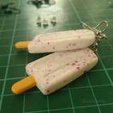 Speckled Ice lolly earrings