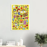 Everything is OK (Yellow) - Art Print