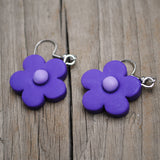 Fall colors Candy Flower earrings