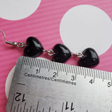 My Cold Black Heart earrings