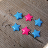 Candy Star cascades earrings