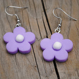 Fall colors Candy Flower earrings