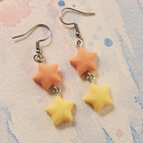 Pastel Star Duos earrings