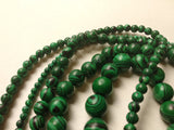 Loose resin swirl style beads 2mm to 12mm