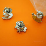 Set of 3 small Bee pins