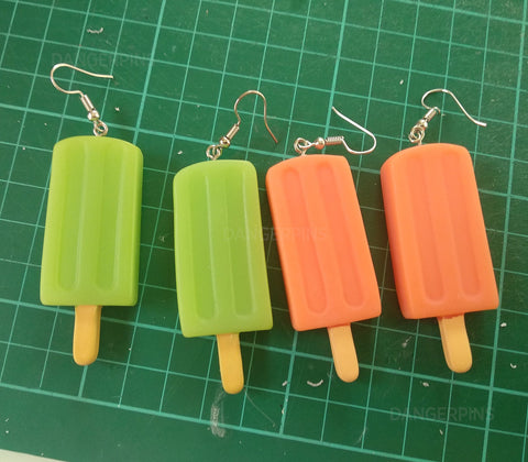 Oversized Popsicles earrings