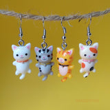 Extra cute Cat earrings - cute kawaii