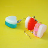 Simple Candy Hearts earrings